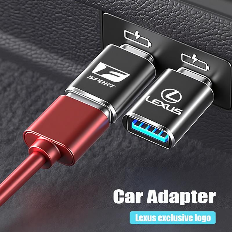 AART1 Car Interior Type-C Conversion To USB Plug Auto Accessories For Lexus F SPORT LBX NX RX 350h 450h ES UX 300e GS GX IS LS LX CT