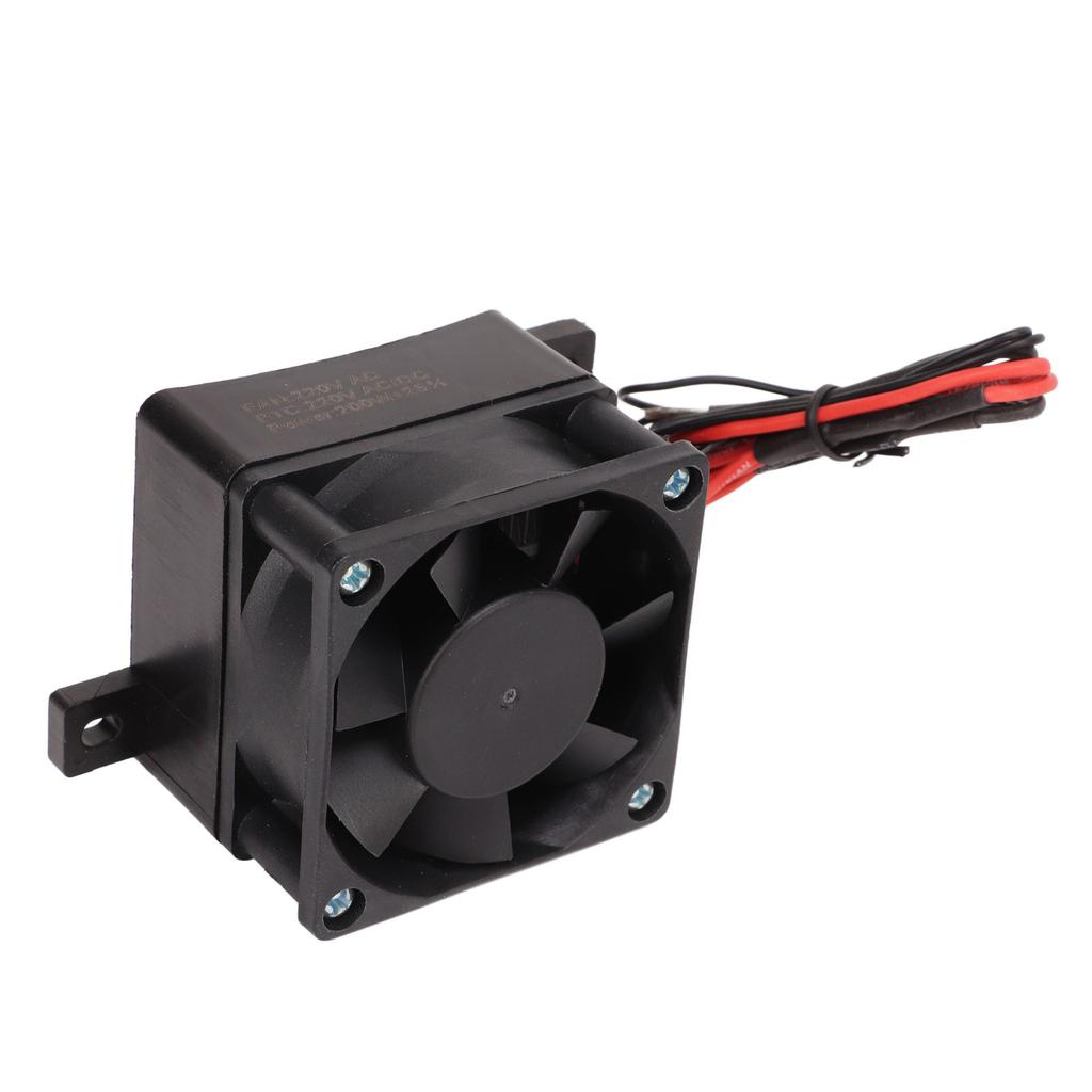 PTC Car Fan Air Heater with 20cm Wire Constant Temperature AC220V 200W for Heating Incubator Air Conditioning Appliances