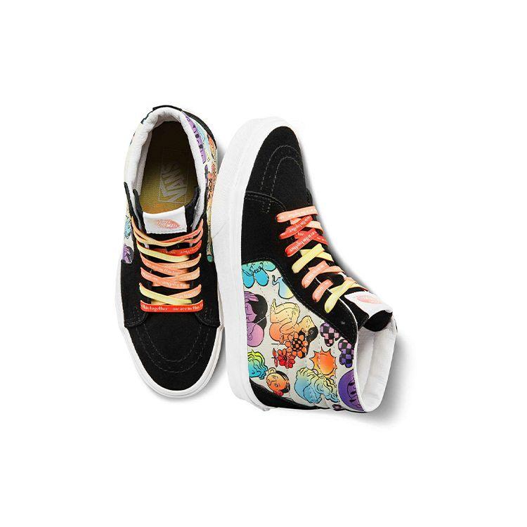 Vans Sk8-Hi Cultivate Care Unisex Sneakers Multi-Color In-This-Together True-White VN0A5JMJ8C3