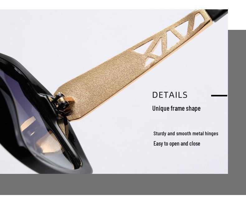 Женские солнцезащитные очки с поляризацией и стразами - Элегантная защита от УФ-лучей, Ретро стиль