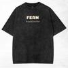 Anime Frieren Beyond Journey's End T-shirt Vintage Washed Oversized Tshirt Short Sleeve Cotton Tees Tops Men's Unisex Clothing