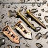 30Pcs/50Pcs Thickened Manganese Steel Wall Fastener High Hardness Steel Anchor  Drywall Installation