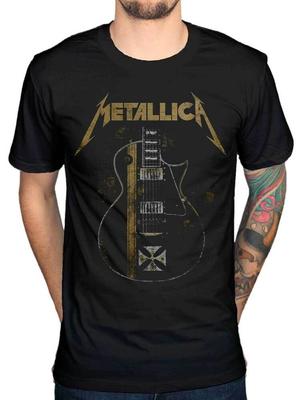Футболка унисекс Metallica James Hetfield с железным крестом Heavy Metal Rock Band