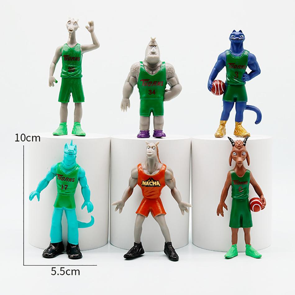In Stock Movie GOAT Figure Basketball Dream Goat Figures Figurine Pvc Collection Statue Room Ornament Model Dolls Kid Toys Gifts
