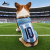 Pet Soccer Team Dog Vest Teddy Summer Clothing Pomeranian Bi Bear Puppy Clothing Cat Pet Clothing Thin