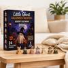 Halloween Advent Calendar 24 Days Ghost Countdown Calendar with 24 Collectible