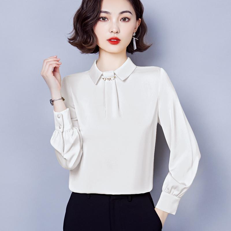 Summer Women's Clothing Style Shirt Women's Blouse Silk Chiffon Shirt Fashionable Shirts
