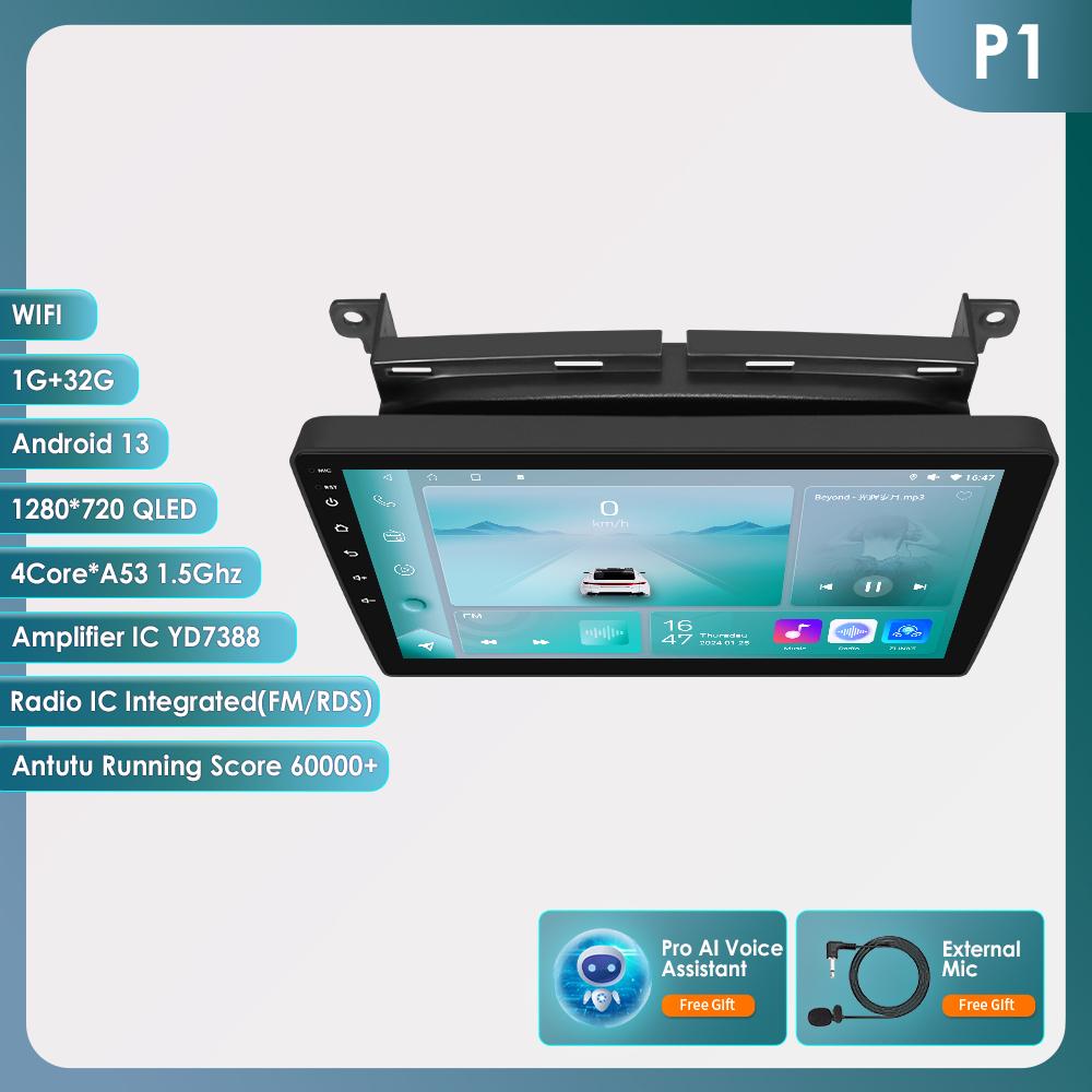 OSSURET Carplay Автомобильные интеллектуальные системы Carplay Android 13 Автомобильное радио для Fiat 500 2016 2017 2018 2019 Мультимедийный видеоплеер WIFI Авторадио Bluetooth