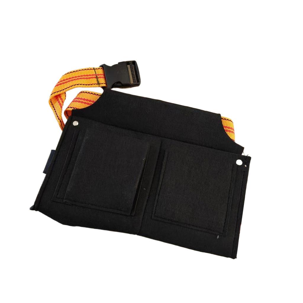 Сверхпрочный войлочный подсумок для инструментов, поясная сумка, рабочий фартук с ремнем на быстросъемной пряжке для строительства и проектов «сделай сам»