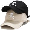 Hot Sale Unisex Cotton Cap SKULL Embroidery Fashion Baseball Cap Men Women Adjustable Casual Outdoor Streetwear Sports Hat