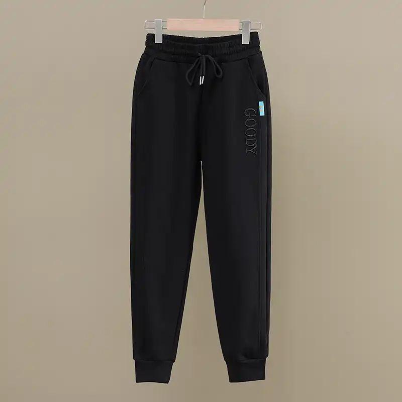 Новые утолщенные вельветовые брюки детские зимние корейские модели свободные завязанные ноги и тонкая резинка на талии повседневные брюки спортивные штаны Харлан