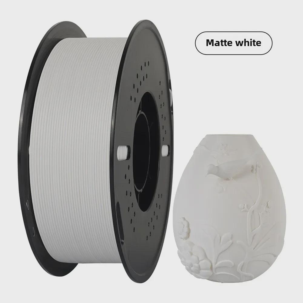 Nengyuan Eco-Friendly 3D Printing Matte PLA Filament, 1kg Monochrome, 1.75mm