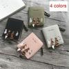 Leather Women Wallet Female Small Coin Purse Cartoon Printing Short Women Wallets Pocket Animal for Girls