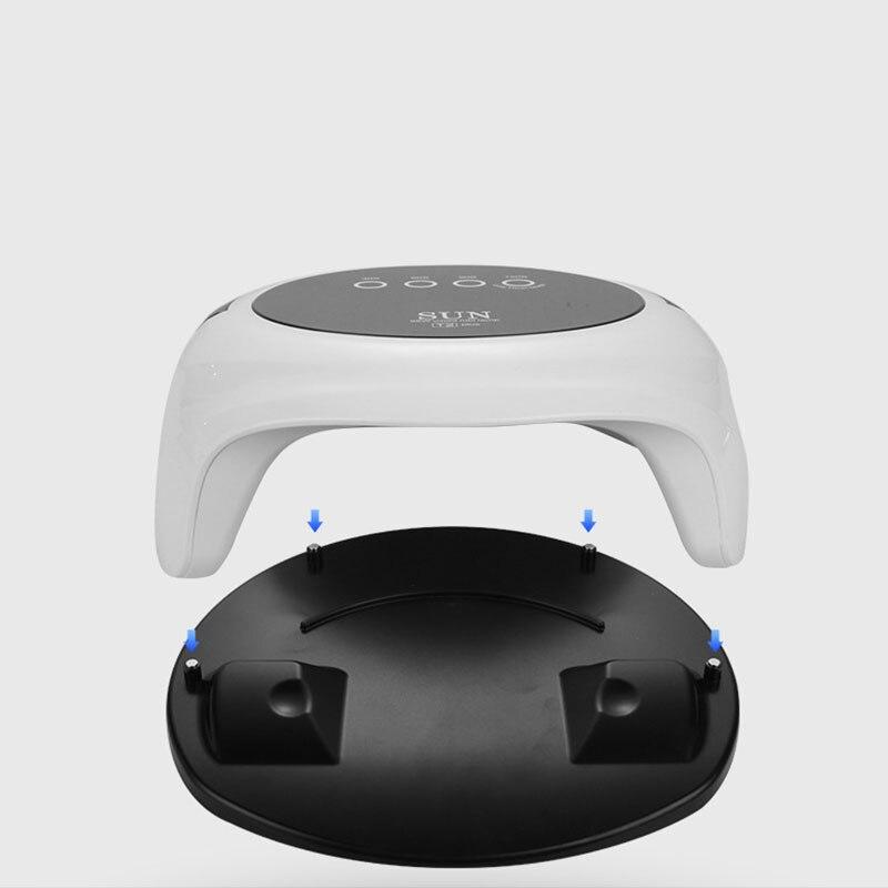 Professional Red Light Nail Art Lamp 98W LED Phototherapy Light Gel Lacquer Dryer Manicure Machine Nail UV Lamp