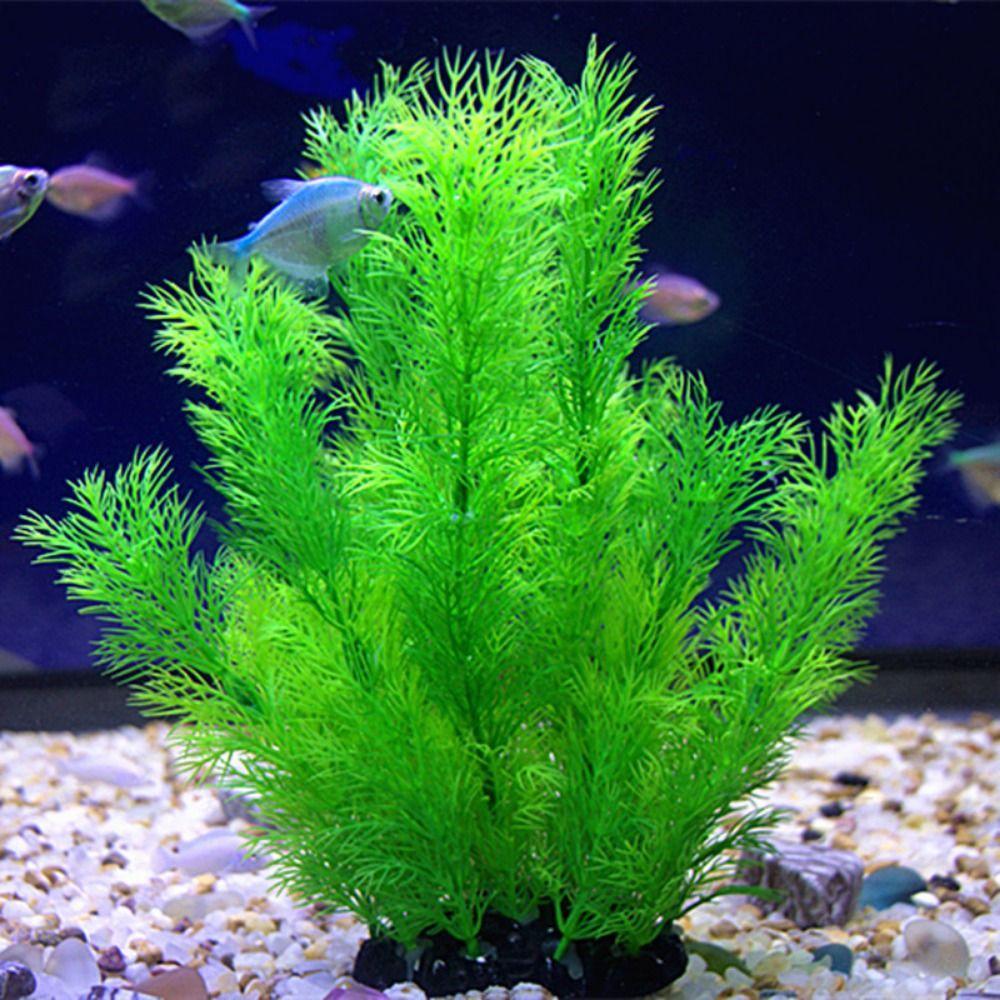 Для декора аквариума, имитация искусственной водной травы, водные растения, водные сорняки, ландшафтные растения