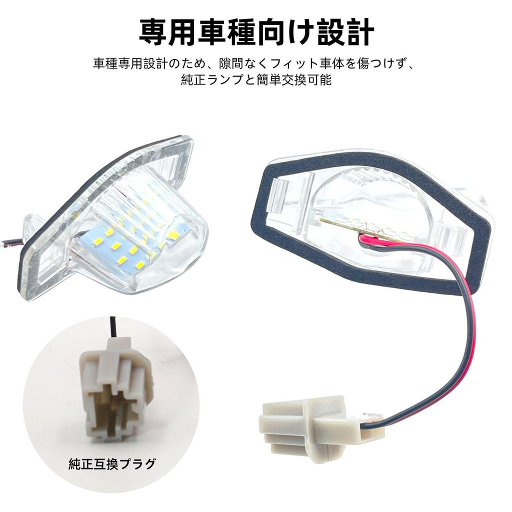 KKLM Светодиодный фонарь подсветки номерного знака Honda N Series JF1 Светодиодный задний фонарь подсветки номерного знака