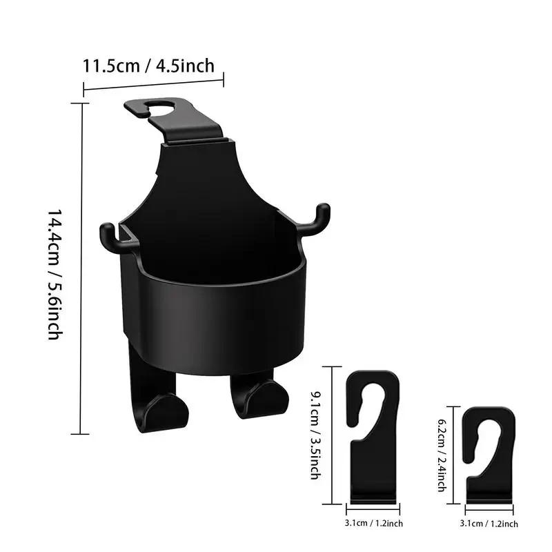 Вешалка для автомобильного сиденья Органайзер для хранения Многофункциональные держатели для напитков Полки Крепления для телефонов Универсальный кронштейн Автомобильные аксессуары