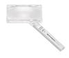 ESCHENBACH Handheld Magnifying White Magnifying Square Made In Glass, Glass, Type, Approx. 2x, Germany, 2614-840