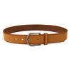 PU Leather Frosted Waist Belt Pin Buckle Waistband Trendy Suede Belt  For Women