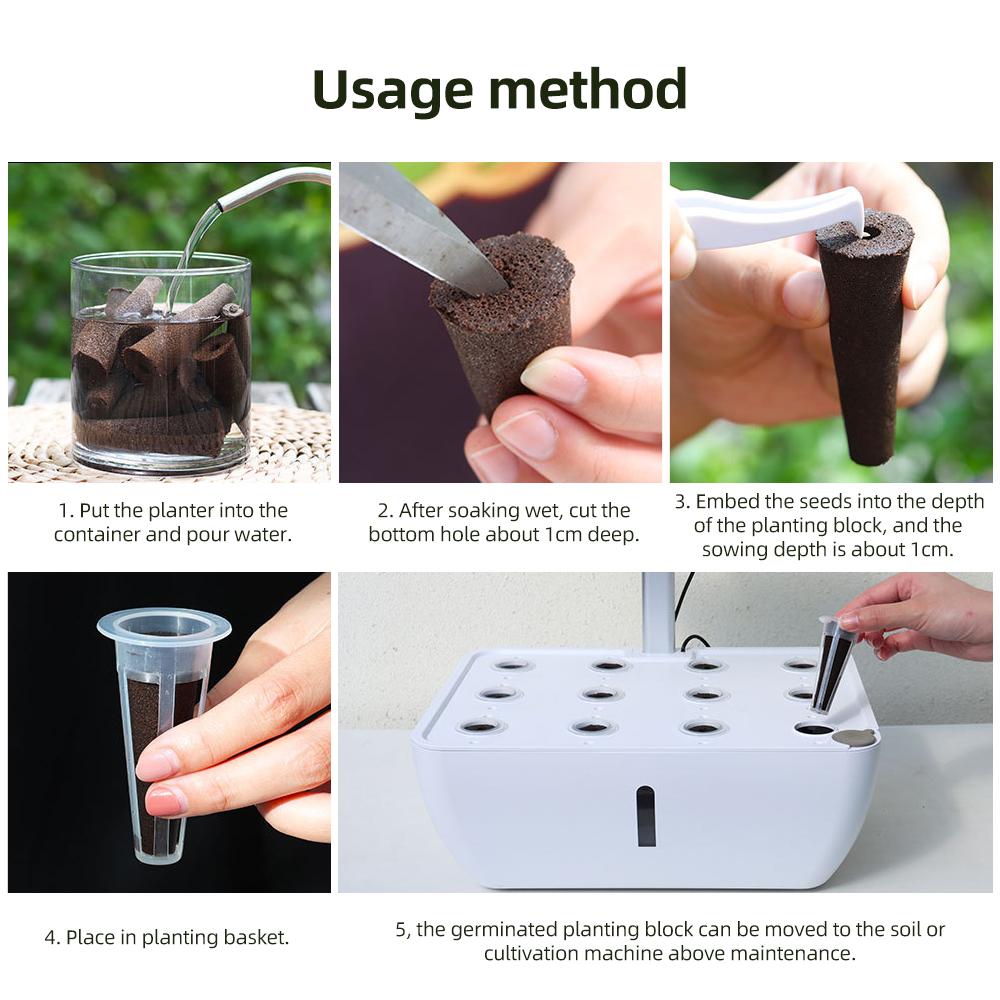 161 шт., комплект гидропонной системы выращивания, набор машин для гидропоники, беспочвенное культивирование, 30 шт.