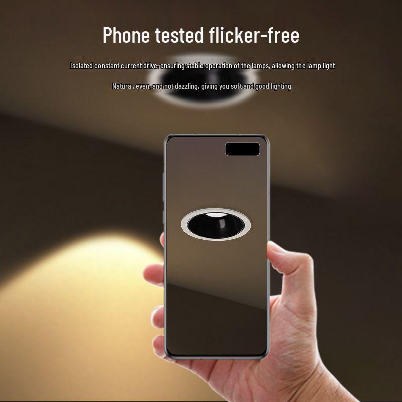 Recessed Anti-Glare LED Spotlight for Home - Wall Washer Downlight Lamp