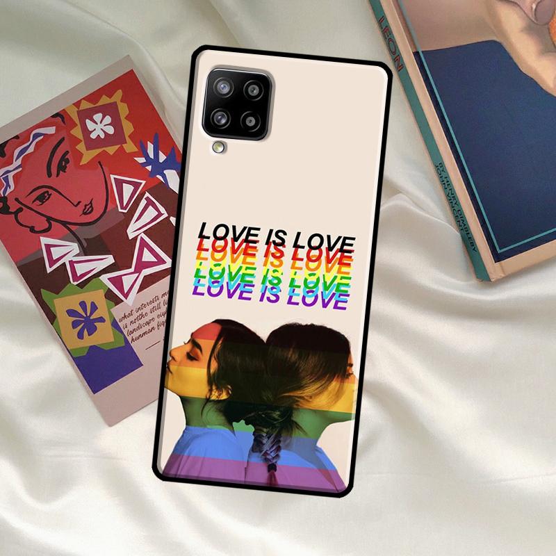 Gay Lesbian Lgbt Rainbow Pride Case For Samsung Galaxy A06 A16 A56 A36 A26 A54 A34 A14 A52 A32 A12 A13 A33 A53 A15 A35 A55