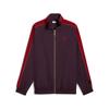Play Loud T7 Outdoor Casual Retro Color Block Sports Stand Collar Jacket Unisex Jacket Dark-Red 629048-44