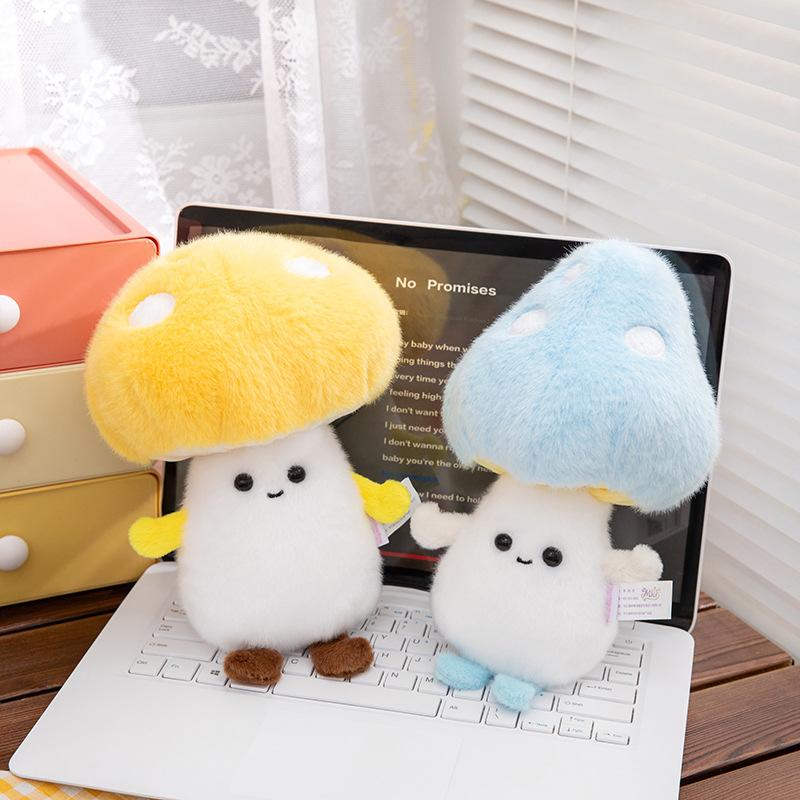Glow-in-the-dark Mushroom Plush Toy Children's An'an Doll Learning Companion Cute Doll Office Decoration Doll