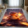 Charizard Charmander Pokemon Living Room Non-Slip Area Rug Soft Carpet for Bedroom Kids Playroom Sofa,Home Decor Doormat Gift