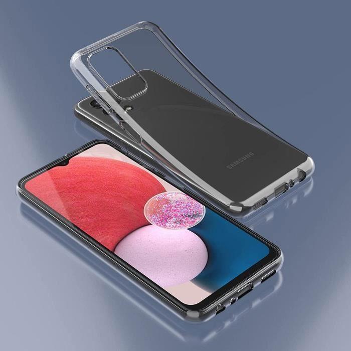 Coque de protection - BOOLING - pour Samsung Galaxy A13 - Silicone - Transparent - avec 2 Verres Trempés