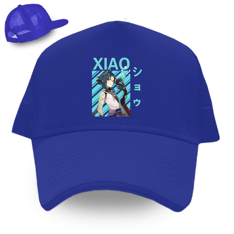 Мужской Xiao Genshin Impact Манга Бейсболка Япония Аниме Игры Унисекс Женские Кепки Мода Хип-Хоп Шляпа