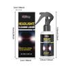 Car Headlight Polishing Spray Auto Headlamp Scratch Repair Stains Removal Cleansing Renovation Restoration Liquid Car Care