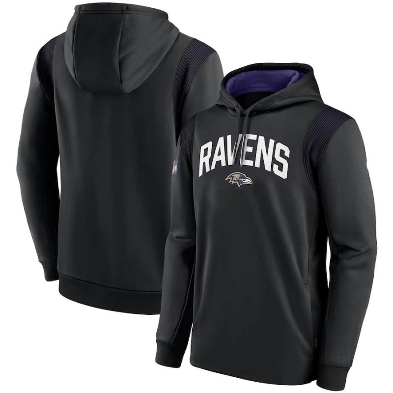 Mens NFL Football Hooded Sweatshirt Sports Casual Pullover With Pockets Loose Fit