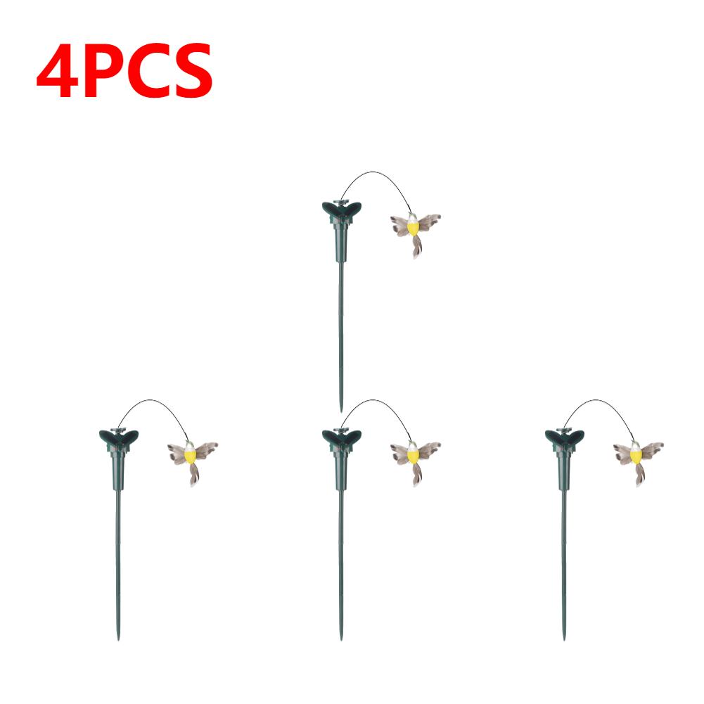 1-5 шт. садовый танцующий орнамент на солнечной батарее летающий качающийся милый животное порхающий бабочка украшение двора открытый газон декор