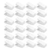 100Pcs Self-adhesive Clip Clear Wall Tapestry Shower Curtain Home Office Photo Paper Document Poster Sticky Hanger Hanging Spring Clip