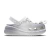 Crocs Кроксы Crush Clog Унисекс Серый Белый 207521-100(Team147-)