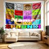 Custom Name Personalized Sprunki Game Print Tapestry, Wall Art Decor, Bedroom, Dorm, Apartment, LivingRoom, Party Backdrop, Gift for Birthday
