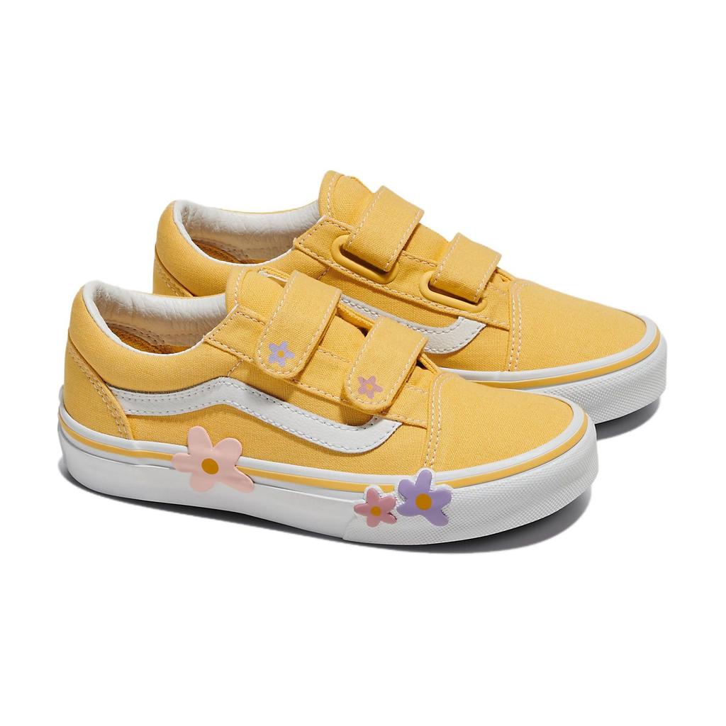 Vans Durable Non-Slip Low-Top Kids Skate Shoes Kids Sneaker Yellow VN000CPXYLW