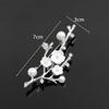 Plum Blossom Snow Shell Brooch Pearl Temperament Corsage Versatile Coat Suit Accessories
