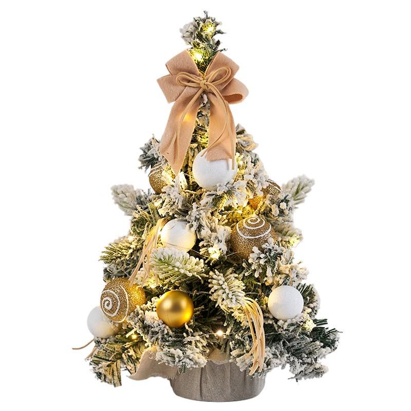 Mini Christmas Tree 2025: New Style Desktop Ornament for Home Decor and Photo Props