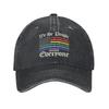 Vintage LGBT Rainbow Gay Pride Baseball Cap Unisex Style Distressed Denim Snapback Hat Outdoor Activities Adjustable Fit Hat Cap