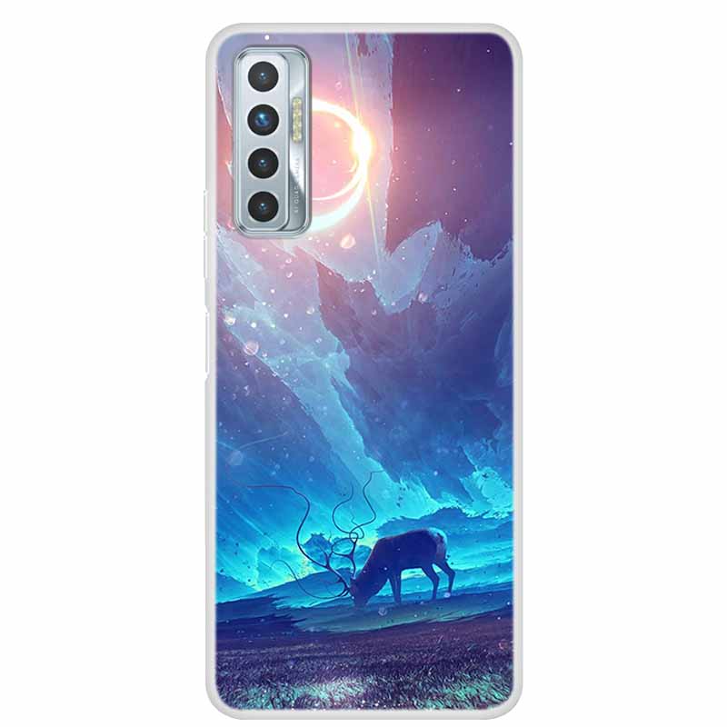 Чехол для Tecno Camon 17P Роскошный Силиконовый ТПУ Мягкий Чехол для Телефона Для Tecno Camon 17 CG7 CG6 1 7 Чехол Ударопрочный Мультяшный Funda