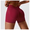 New Seamless High Waisted Yoga Shorts, Cinching And Lifting Hips, Fitness Pants For Wearing, Running And Sports Shorts For Women