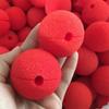 300/1pcs Red Sponge Clown Nose Circus Cosplay Halloween Costume Festival Make Up Clown Nose Supplies Party Wedding Decoration