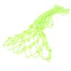 1Pc Glowing In The Dark Basketball Net Portable Durable Nylon Net Fluorescent Green Standard Basketball Sport Training Net