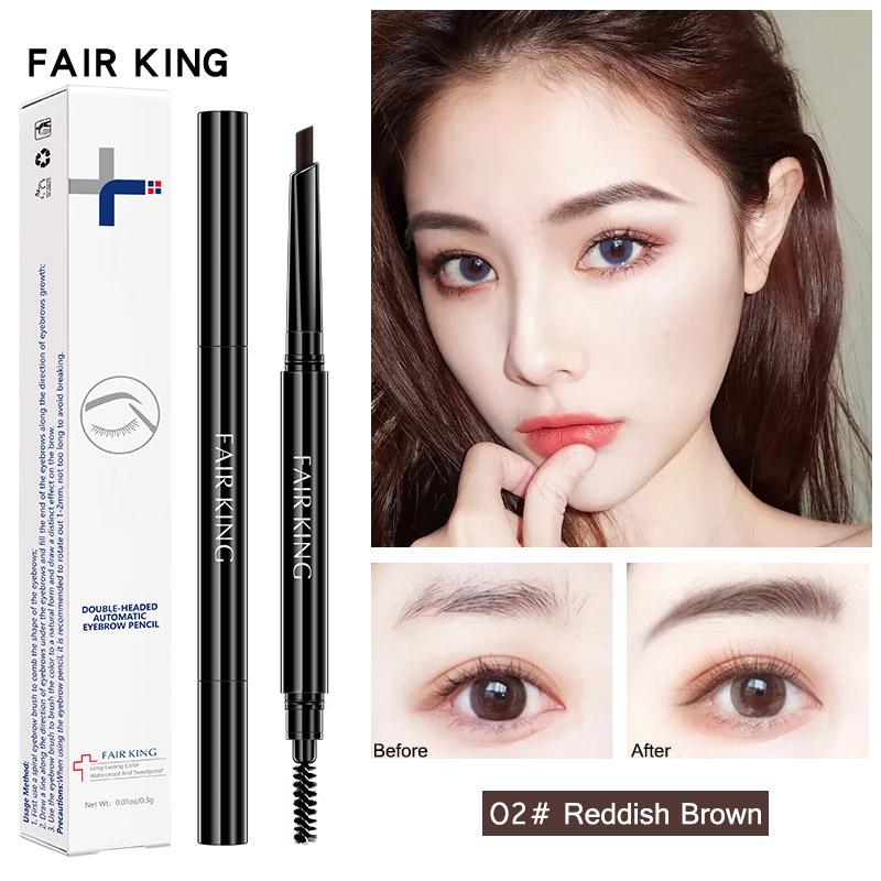FAIR KING Черный коричневый водонепроницаемый карандаш для бровей для женщин макияж оттенок естественный длительный