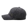 Autumn Winter Men's Middle-Aged and Elderly Warm Plaid Baseball Cap Ear Protection Old Man Peak Cap