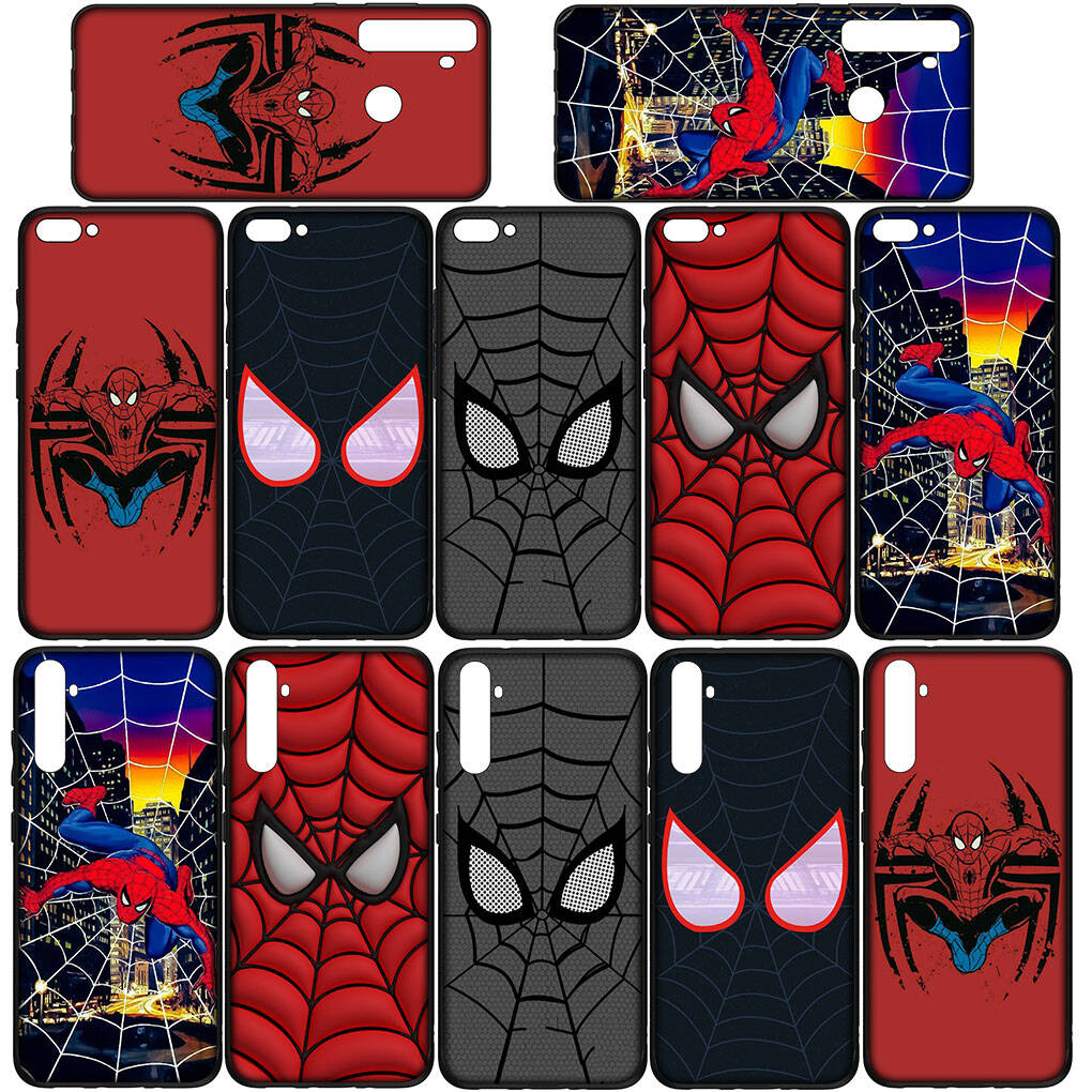 Чехол для телефона для iPhone 17 16 15 Xiaomi Poco F8 F7 X7 X6 M8 C85 C75 C71 Redmi Note 14 13 12 11 Pro Max A4 14C 13C 15C Человек-паук Marvel Человек-паук
