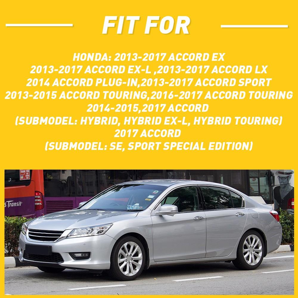 HO1043115 HO1042115 Левый+Правый Кронштейн поддержки бампера Подходит для Honda Accord EX EX-L LX Sport Touring 2013-2017 Plug-In 2014