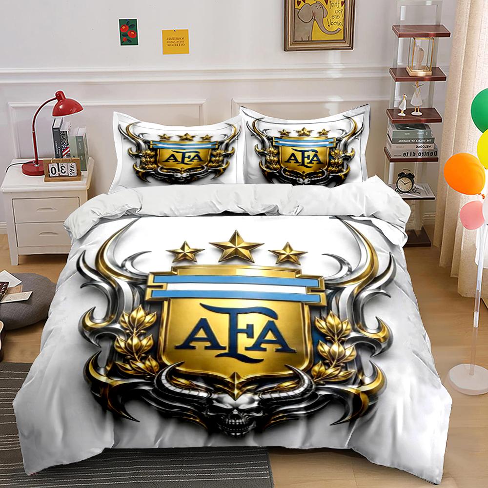 Luxury AFA Gold Crest Bedding Set Bedding set (1 duvet cover, 2 pillowcases, duvet not included)